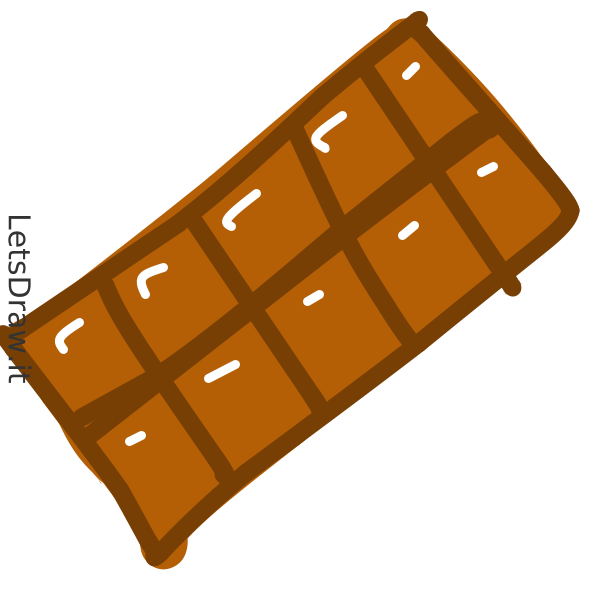 How To Draw Chocolate   N57gfpeio.png   Letsdrawit