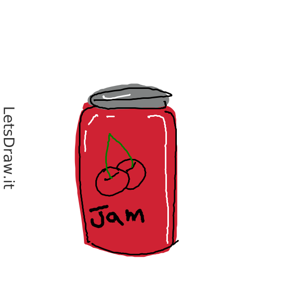 How to draw jam / n5a4g8xpn.png / LetsDrawIt