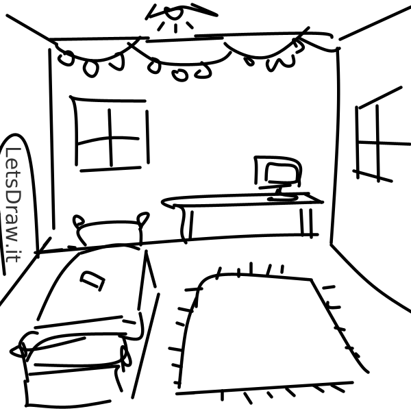 How to draw room / ndignzezs.png / LetsDrawIt