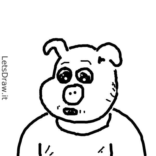 How To Draw Hog LetsDrawIt   Ng1qk76jm 