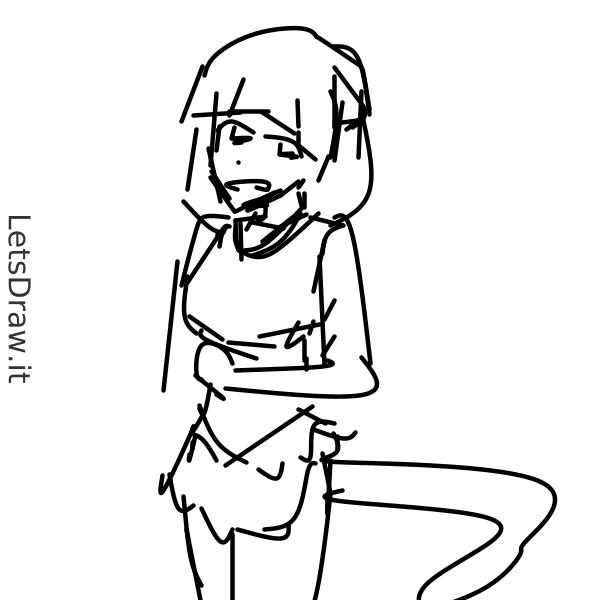 How to draw bathing suit / nhgtdgihx png / LetsDrawIt