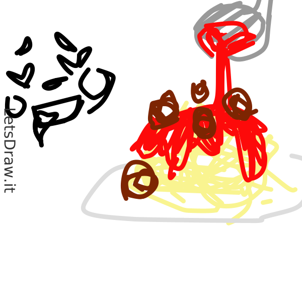 How to draw sauce / nodrkwyad.png / LetsDrawIt