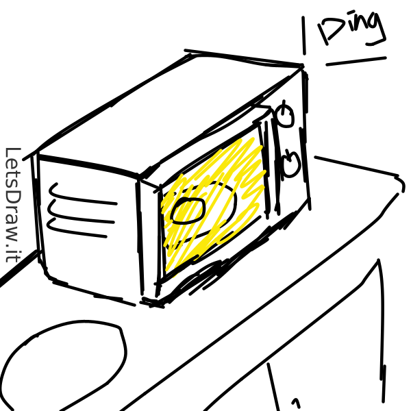 How to draw microwave / ns7sbwnj3.png / LetsDrawIt