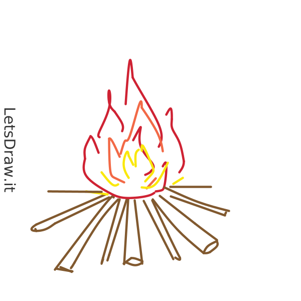 How To Draw Fire   Ntuxto36.png   Letsdrawit