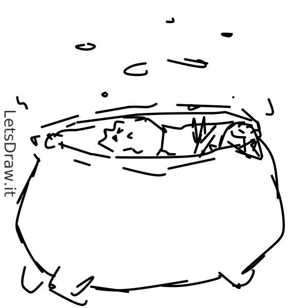 How to draw Cauldron / oebsp4ez5.png / LetsDrawIt