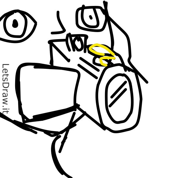 Twitter Camera Drawing How to draw camera / ofi5bnnj1.png / LetsDrawIt