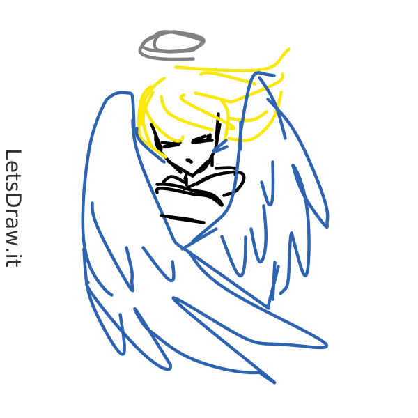Random Drawing Angel How to draw angel / ogfedycfo.png / LetsDrawIt