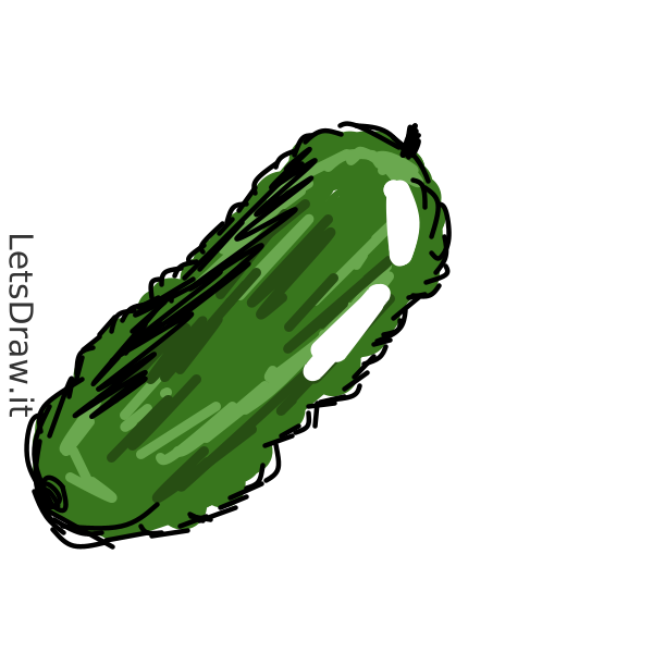 How to draw pickle / ok37deccp.png / LetsDrawIt
