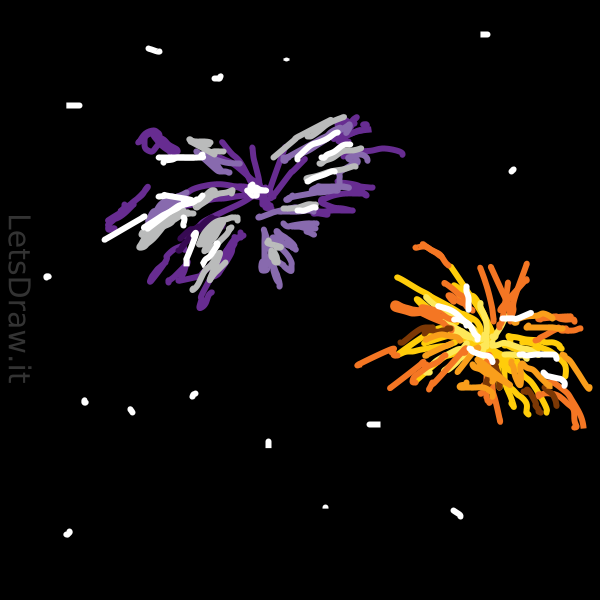 How to draw fireworks / okm7q46nf.png / LetsDrawIt