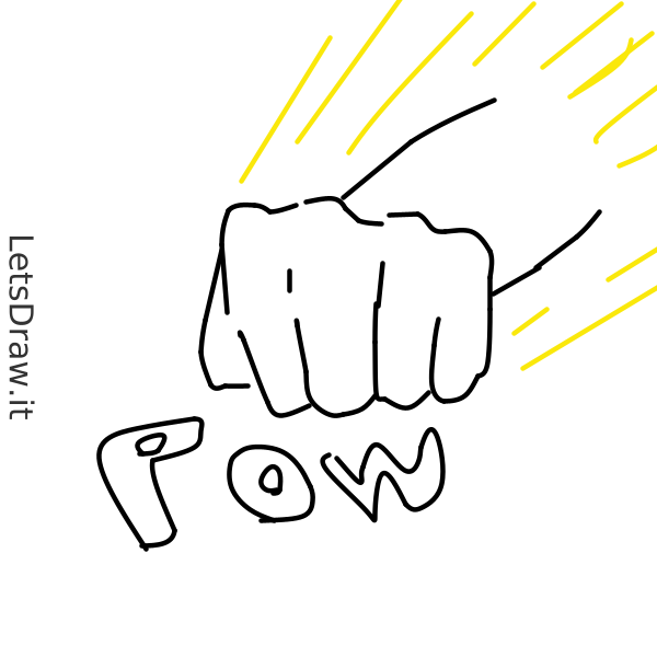 How to draw punch / os9zbx51h.png / LetsDrawIt