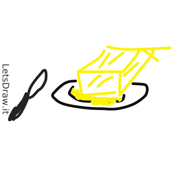 How to draw stick of butter / oszrcf4yu.png / LetsDrawIt