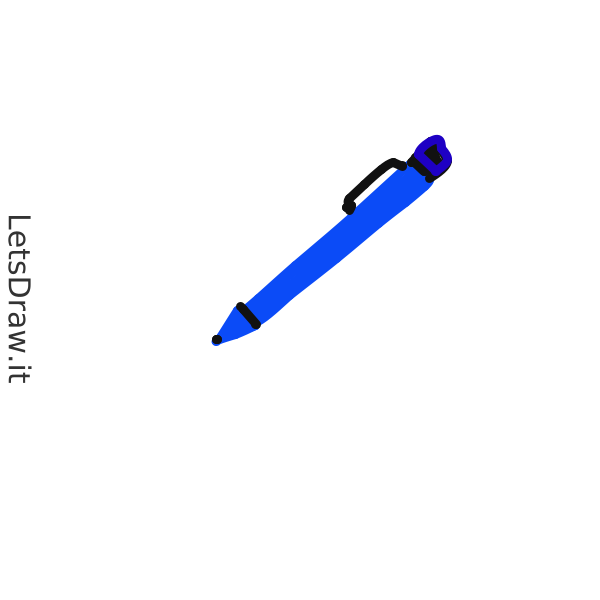 How to draw ballpoint / owahc48m3.png / LetsDrawIt