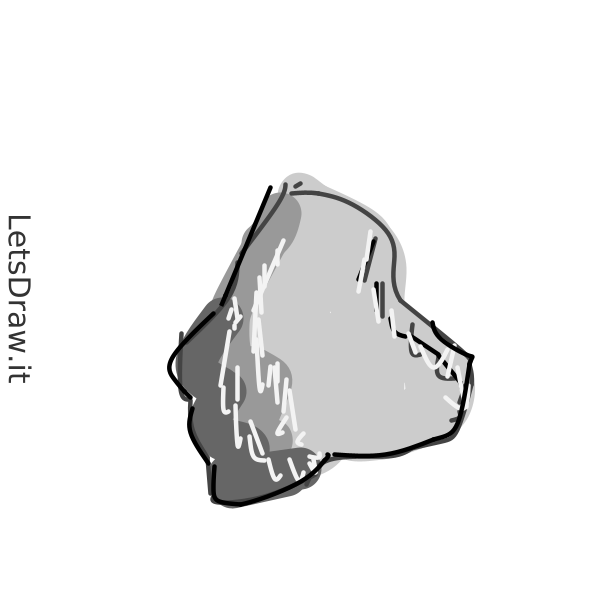 Small Stone Draw How to draw stone / ozifrk5qx.png / LetsDrawIt