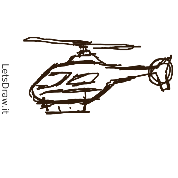 Drawing of Helicopter by nova - Drawize Gallery!