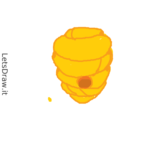 How To Draw Bee Hive P Uut B U Png Letsdrawit