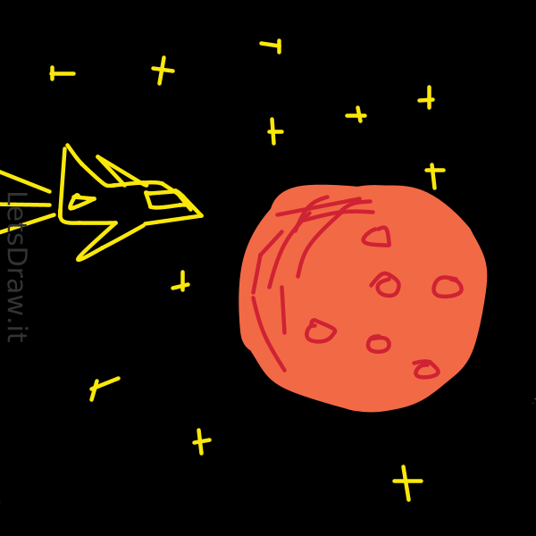 How to draw Mars / p9pkbxjoa.png / LetsDrawIt