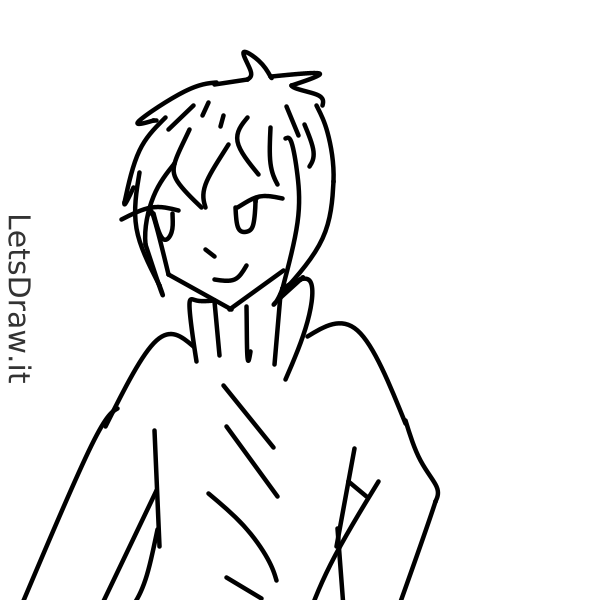 How to draw brother / p9zgtynb.png / LetsDrawIt