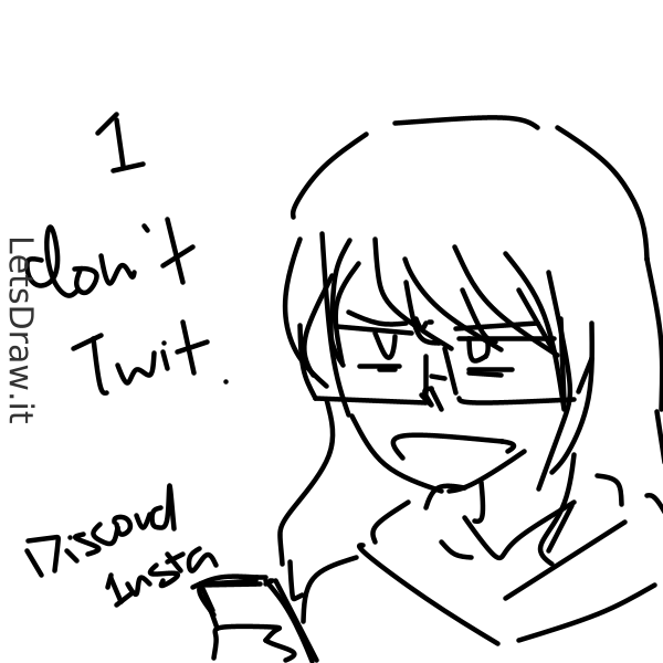 Using Rice To Draw Tweet How to draw Twitter / pdmtkqzgu.png / LetsDrawIt