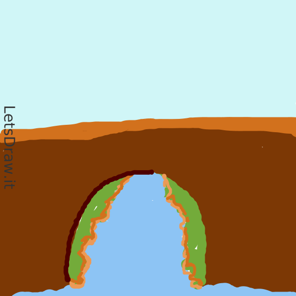 How to draw bridge / pfux17ke7.png / LetsDrawIt