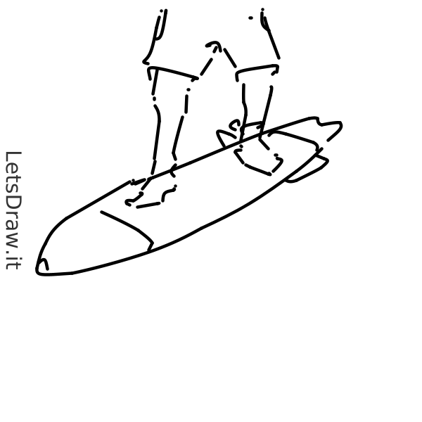 How to draw surfboard / pgjtkysw5.png / LetsDrawIt