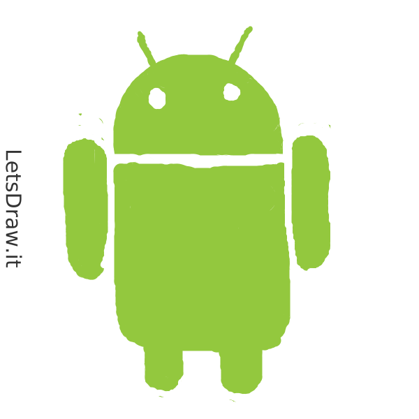 How to draw Android / pjyq1atp5.png / LetsDrawIt