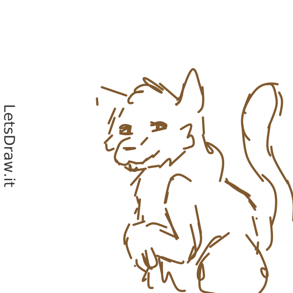 How To Draw Cats Pogybejtwpng Letsdrawit 
