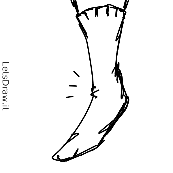 How to draw sock / pqocfaiof.png / LetsDrawIt