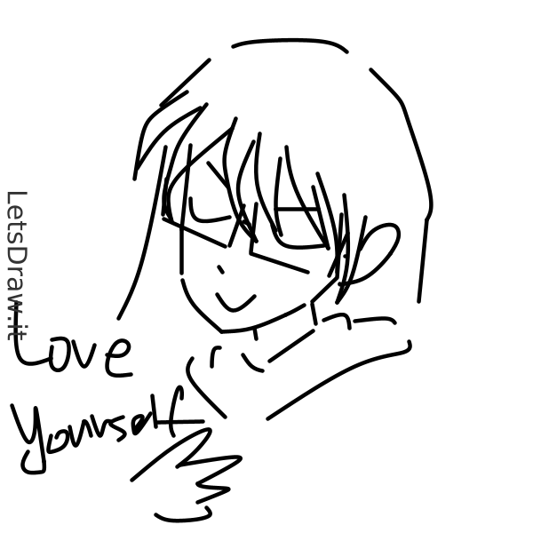 How to draw Yourself! / LetsDrawIt