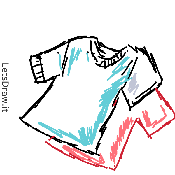 How to draw clothes / pwuxem353.png / LetsDrawIt