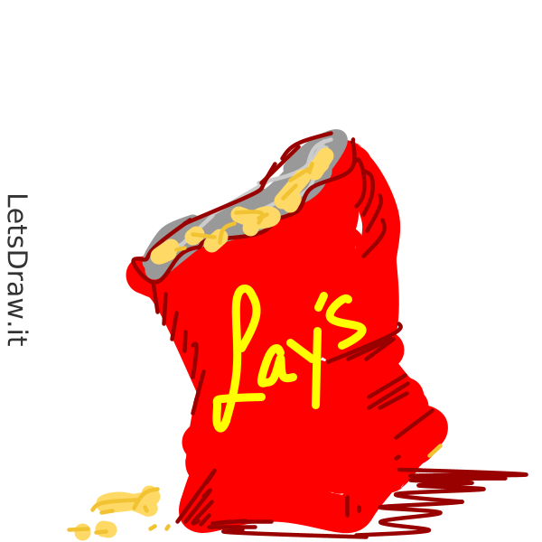 How to draw Potato chips / px31d8fjg.png / LetsDrawIt