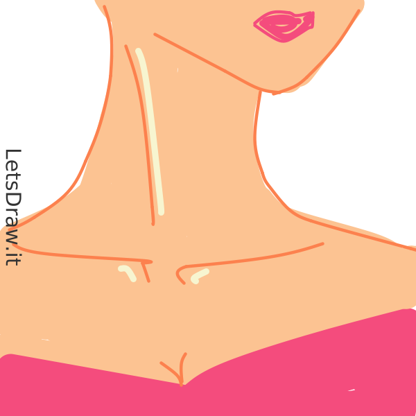 How to draw neck / pxwyp9uot.png / LetsDrawIt