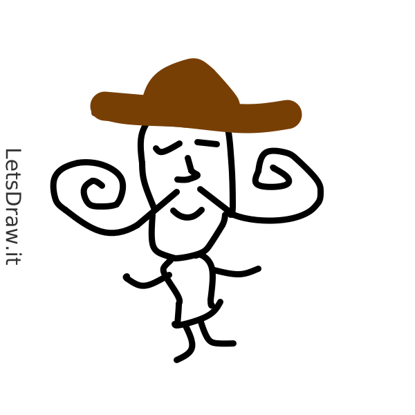 Muach Drawing How to draw moustache / q5coex95j.png / LetsDrawIt
