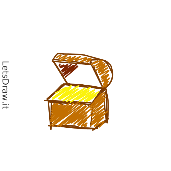 treasure box drawing