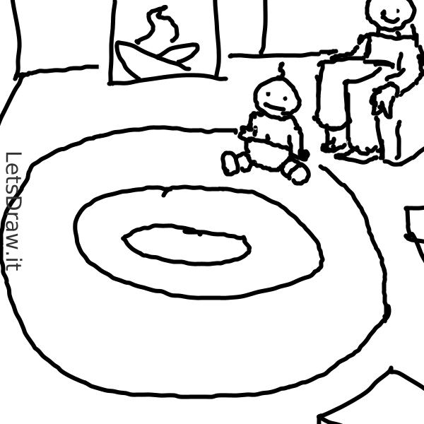 How to draw rug / qffxq9s6q.png / LetsDrawIt