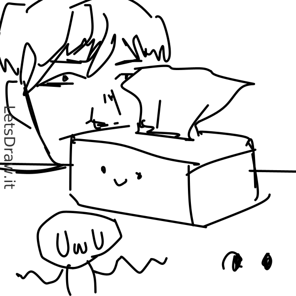 How to draw tissue / qoitgi7uy.png / LetsDrawIt