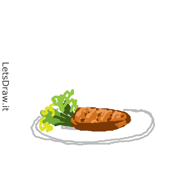 How to draw dinner / qqf5xbsa4.png / LetsDrawIt