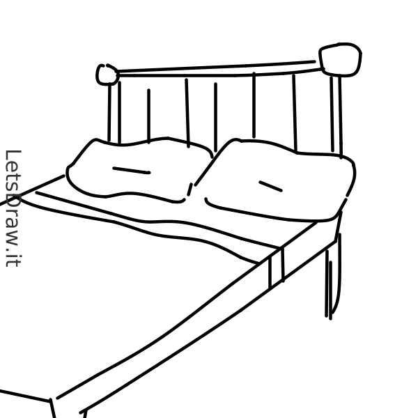 How to draw bed / qqg4gaeyy.png / LetsDrawIt