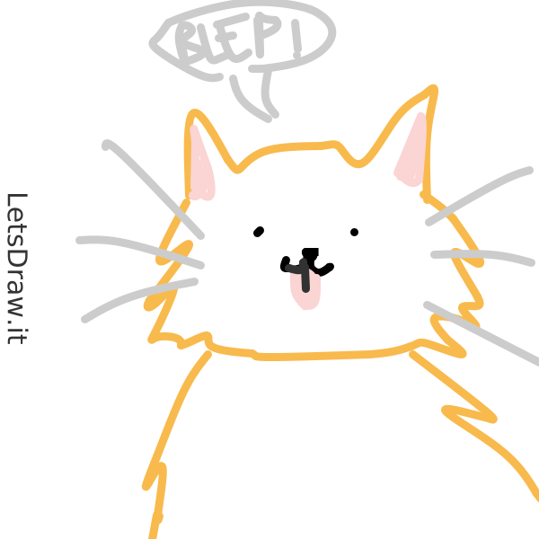 How To Draw Cat Whiskers Qrommapw8png Letsdrawit 