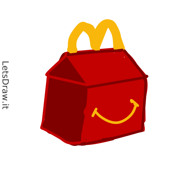 How to draw McDonalds / qygccauci.png / LetsDrawIt