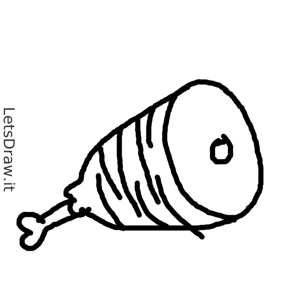 How to draw ham / r15aew4my.png / LetsDrawIt
