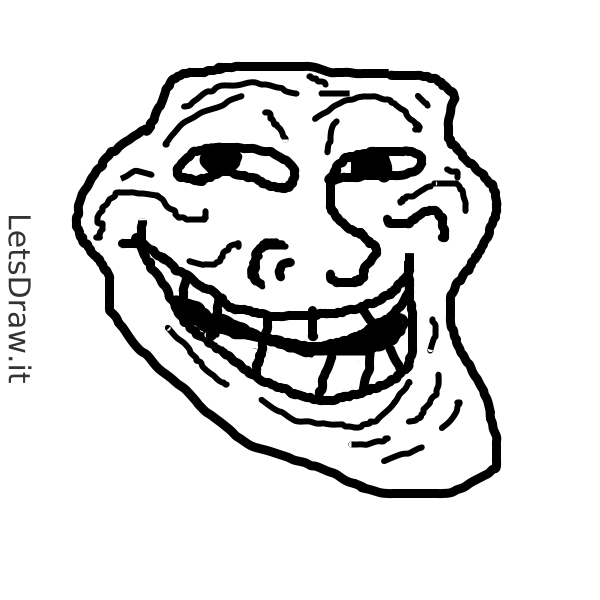 How to draw troll face / r1cxty1dw.png / LetsDrawIt