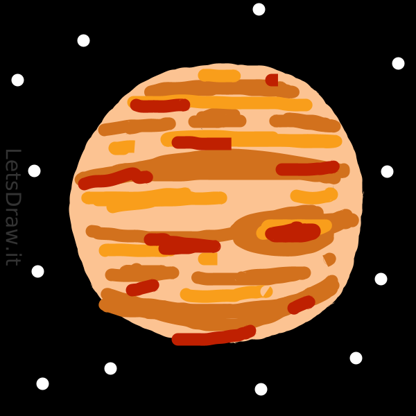 How to draw Jupiter / r3eb1yr9a.png / LetsDrawIt