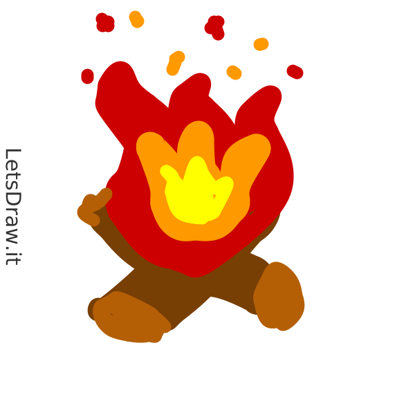 How To Draw Bonfire R Fitr Png Letsdrawit