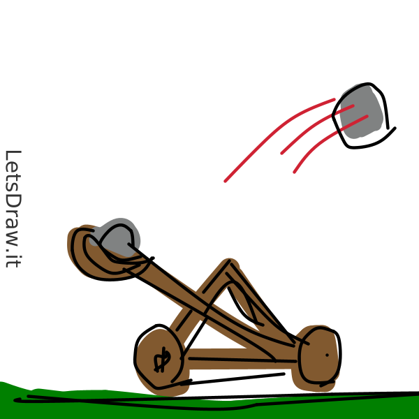 How to draw catapult / r93o6o3o.png / LetsDrawIt