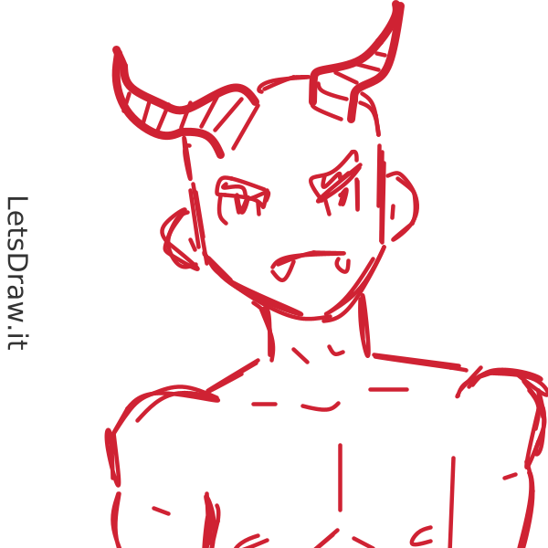 How To Draw Devil Rahhrjbaa Png Letsdrawit