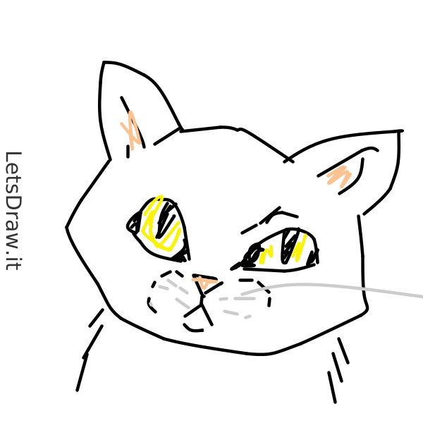 How to draw cat / repppna1n.png / LetsDrawIt