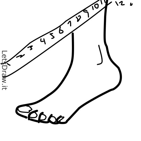 How to draw foot / rhe5bzcw8.png / LetsDrawIt