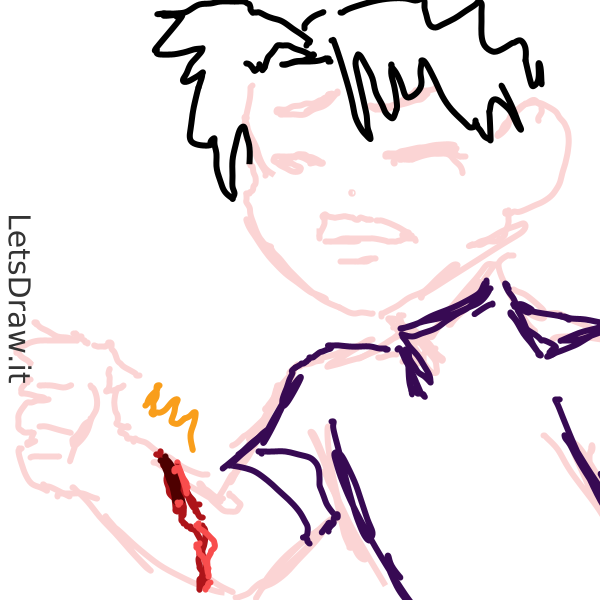 Pain Treedraw How to draw pain / rtrhtgiks.png / LetsDrawIt
