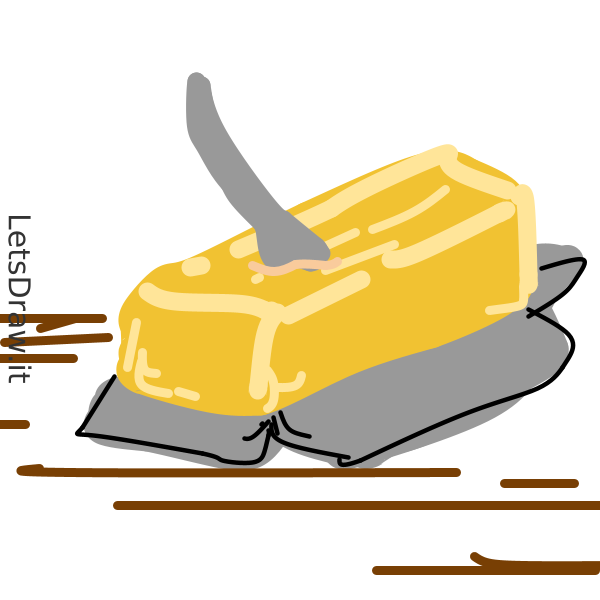 How to draw butter / rz5unr91j.png / LetsDrawIt