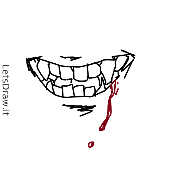 How to draw fangs / s1izcmhtz.png / LetsDrawIt